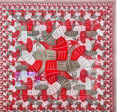 Square limit, 1964 Woodcut ©16mag