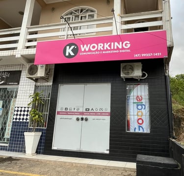 k working comunicação e marketing digital e google em joinville