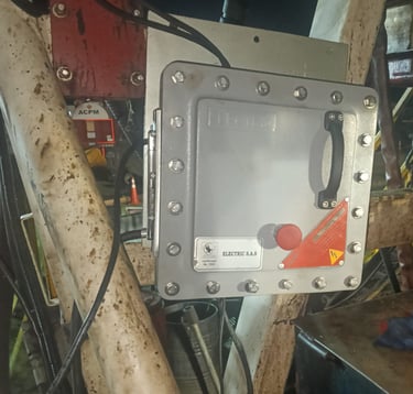 Caja de lógica del sistema Ángel Guardián