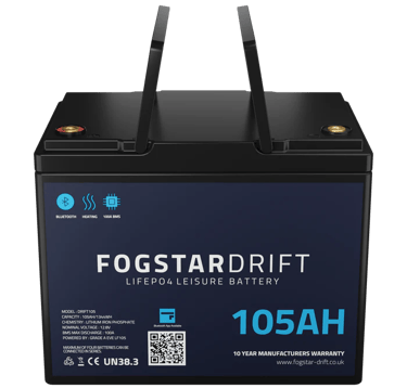Fogstar Drift Campervan Lithium battery install 
