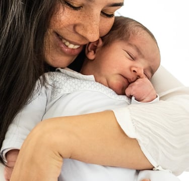 Apoio domiciliar com criancas e bebes