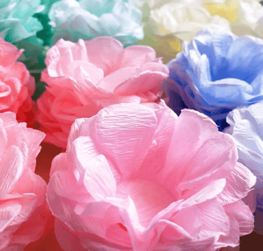 forminhas de papel camadas