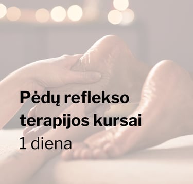 pedu reflekso terapijos kursai