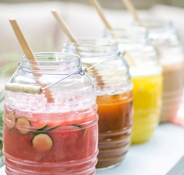 vibrant flavors like horchata, watermelon, cucumber lime, guava, and mango for events and catering.