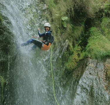 barranquismo en cedeira y as pontes, somede