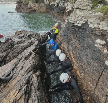 coasteering en cedeira, xeoparque cabo ortegal