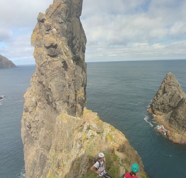 guiado escalada en cabo ortegal cedeira galicia