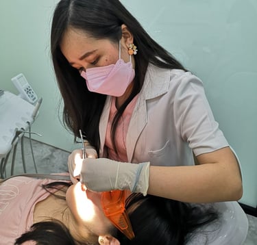 Dr Pan Li Ting Ardent dental clinic friendly, gentle skill