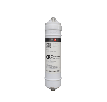 Inline cation resin filter cartridge