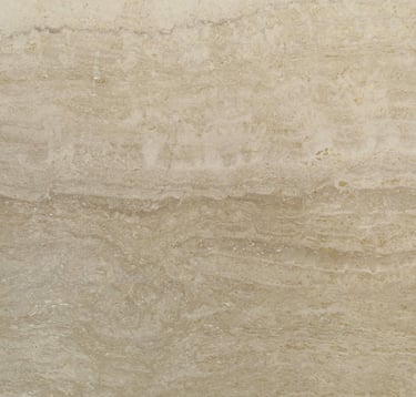 Travertino beige marble vein cut