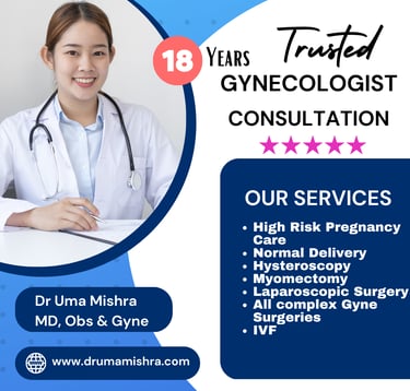 Gynecologist in Noida, Sector-77, Noida, Best Gynecologist