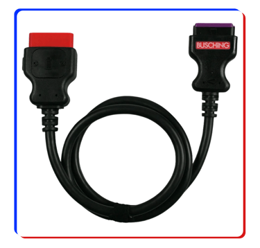 busching 100699 obd diagnosekabel mit spannungsanzeige