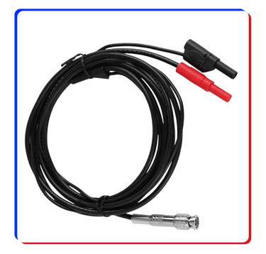 Hantek HT30A Auto-Testkabel, Oszilloskop-Zubehör, 3 m BNC auf Bananen-Adapterkabel