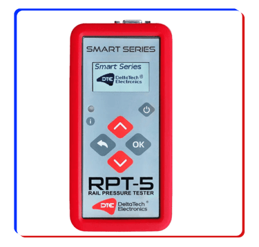 raildrucktester rpt-5 deltatech prüfen raildruck