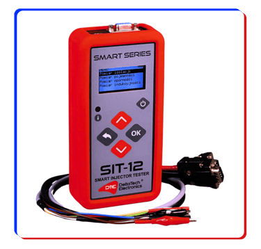 Der SIT-12 Tester ist ein tragbares Gerät zur Messung der elektrischen (Pumpen-) Parameter von Injektoren.