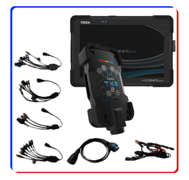 texa bike diagnosekit mit Multikalbel Adapter
