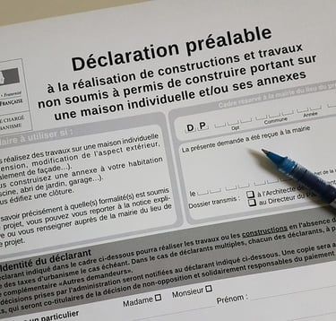 installation photovoltaique déclaration préalable de travaux