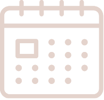 Icono calendario para citas de Amélie Art