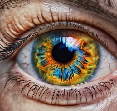 photographie d'iris