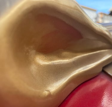 Big golden ear awaiting to hear from you.