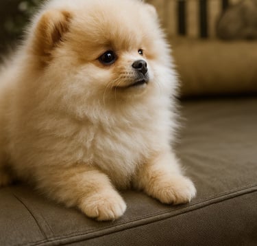 Spitz Alemão Lulu da Pomerânia filhote saudável e vacinado Pipper Dog Canil Premium