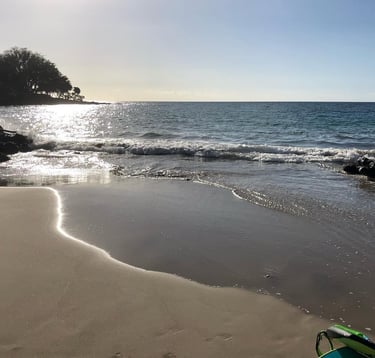 Beach in Kailua-Kona, Hawaii the regulate your nervous system after anxiety therapy 