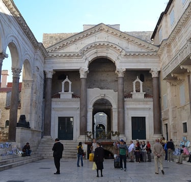 palacio de diocleciano en la actualidad
