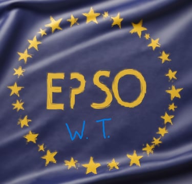 an epso written test banner