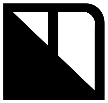 The image is made of the letters TMV which is the first letters of The Middle Vision