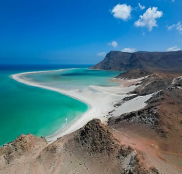 Socotra island tour Detwah Lagoon beach