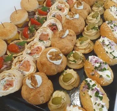 Plateau de petits fours salés