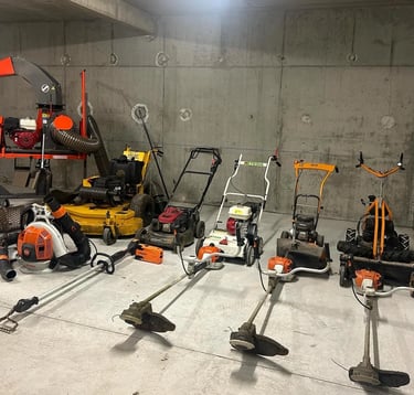 machines espaces verts