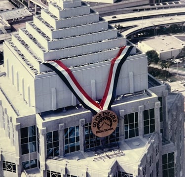 Tampa congratulating olympic atheletes 