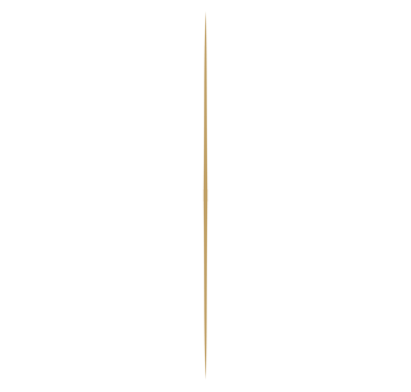 Single thin golden vertical line on a solid black background.