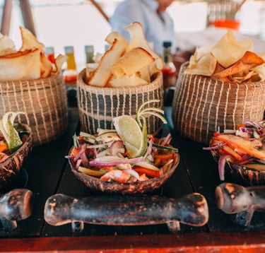 Belizean exotic food