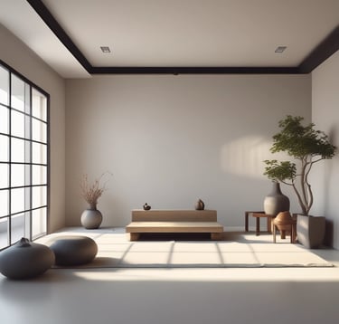 gray concrete wall inside building