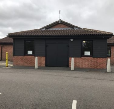 Golden Acre Community Centre exterior in Saffron Walden where Hartbeeps classes take place