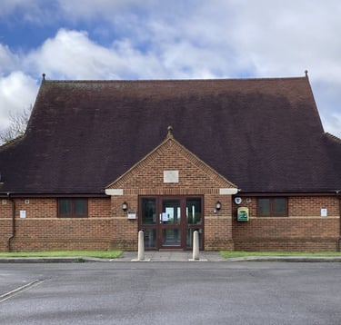 Sewards End Village Hall near Saffron Walden, home to Jo Jingles baby and toddler classes.