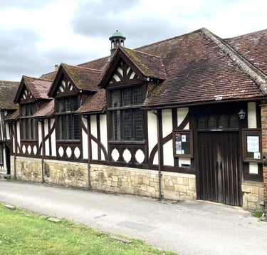 Interior of St Mary’s Parish Rooms in Saffron Walden used for Tinies baby and toddler group