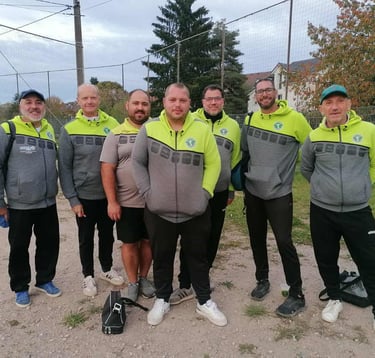 équipe de pétanque masculin de Charnay-lès-Mâcon en CRC