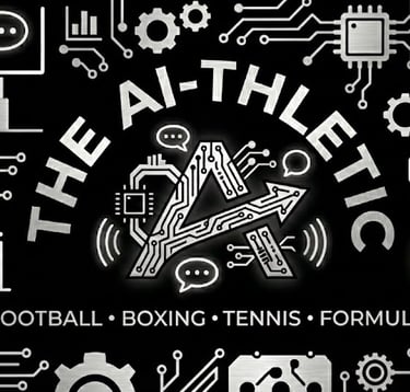 The AI-thletic sports podcast logo