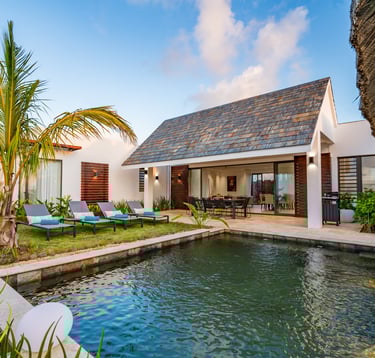 villa luxueuse en location à Maurice 