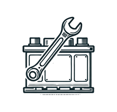 Mobile Car Battery Fitting Service Icon