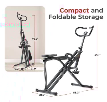 row and ride exercise machine