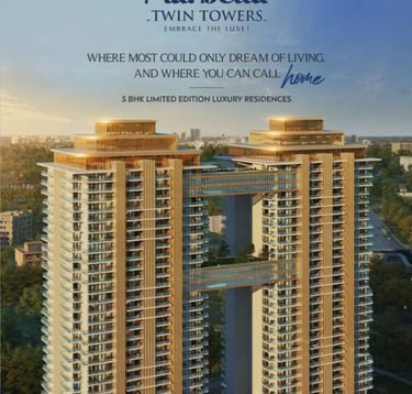 marbella-new-chandigarh, twin-towers-new-chandigarh, structure