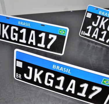 placa preta detran sp