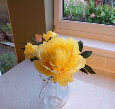 Handcrafted Sugar Peony