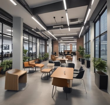 gray concrete wall inside building