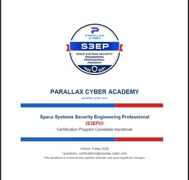 S3EP Candidate Handbook cover image.