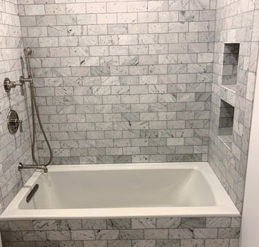 bathroom renovations and tilework